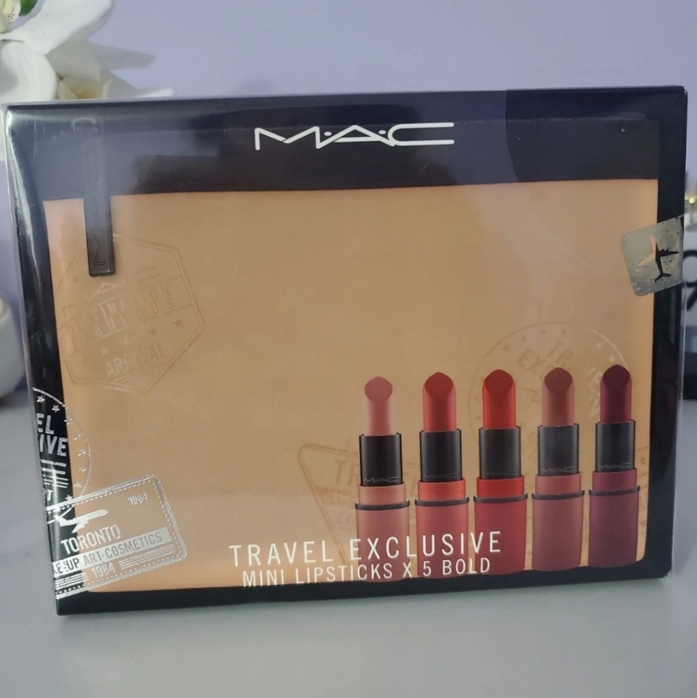 MAC Travel Exclusive Mini Lipsticks
